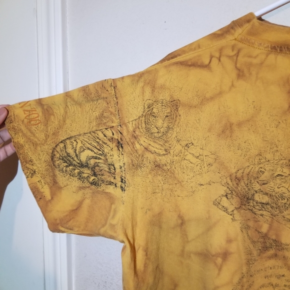 Vintage Houston Zoo Tigers AOP Tee Size Medium - Picture 12 of 13